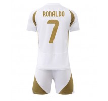 Al-Nassr Cristiano Ronaldo #7 Koszulka Trzecia dzieci 2024-25 Krótki Rękaw (+ krótkie spodenki)